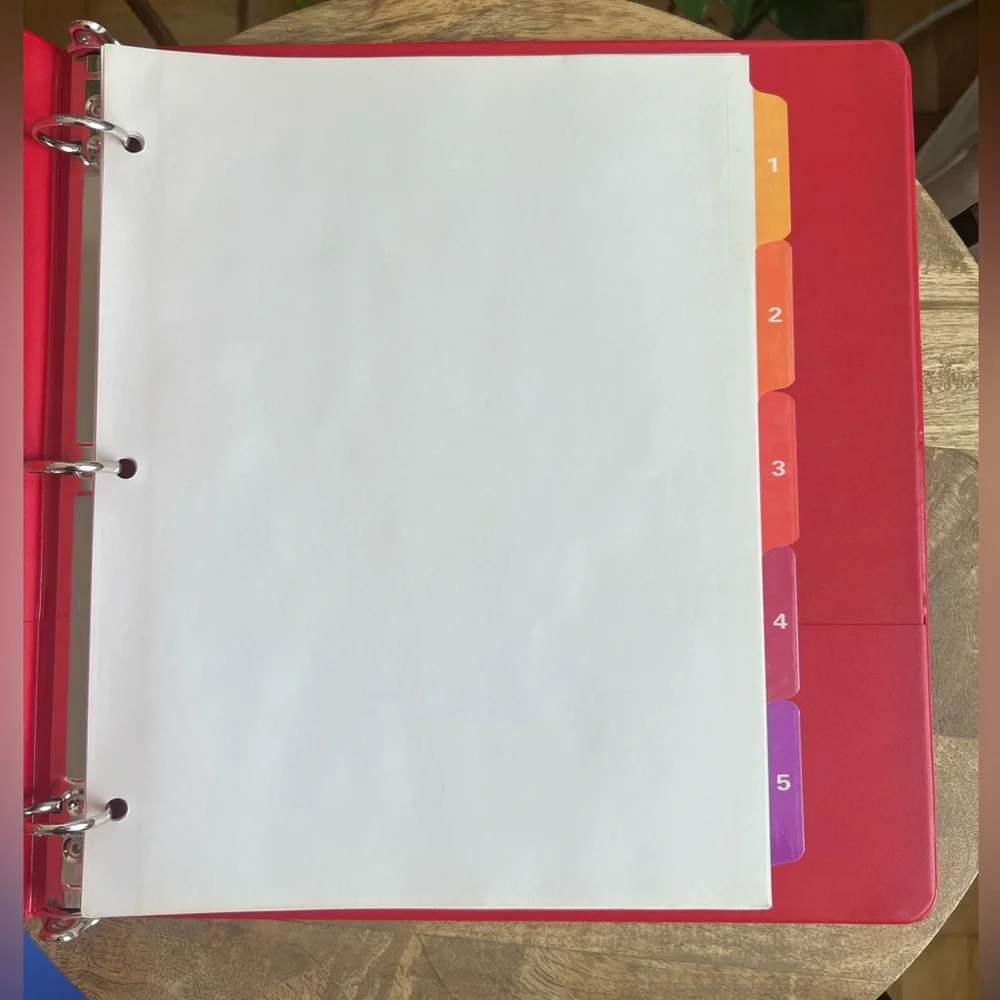 Back to School Super Bundle - 3 EUC 1” Binders and 2 Pen Packs with Extras!!